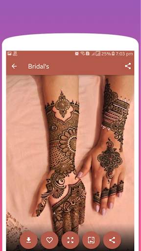 Mehndi & Hena Design App screenshot 3