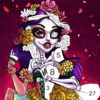 Zombie Painting - Color by Number & Coloring Games logo