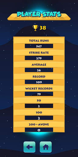 Space Cricket Scorer: Avoid Stumps, Tap Tap Balls screenshot 8