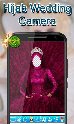 Hijab Wedding Camera screenshot 4