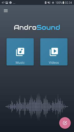 AndroSound Audio Editor screenshot 1