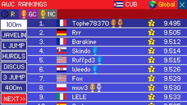 Athletics - World Challenge screenshot 4