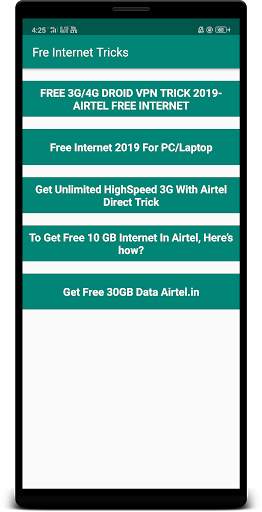 Free Internet - Free Internet Calls,tv,data prank screenshot 4