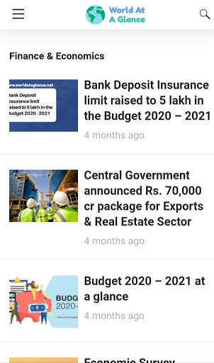 World At A Glance screenshot 8