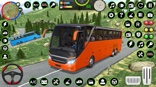 Offroad Bus Simulator 3D Games screenshot 1