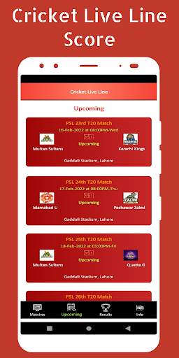 Cricket Live Line : Live Score screenshot 2