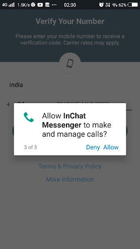 InChat Messenger screenshot 8