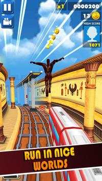 Subway Iron Hero Man Running Clash 👊🔱 screenshot 4