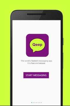 Messenger chat and Qeep screenshot 1