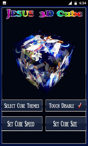 Jesus 3D Cube HD Live wallpaper screenshot 12