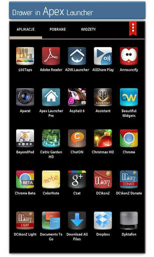 DCikonZ ADW Apex Nova Go Theme screenshot 3