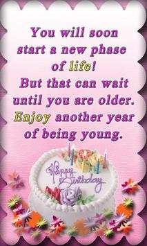 Birthday Quotes Live Wallpaper screenshot 4