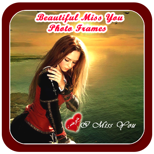 Beautiful Miss You Photo Frames icon