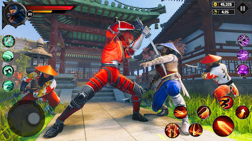 Ninja Fight Shadow Gangster 3D 2 تصوير الشاشة