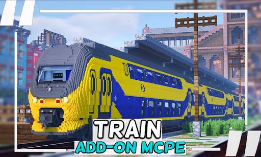 Train Add-on for Minecraft PE screenshot 3