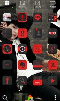BTS J.Kook LINE Launcher theme screenshot 3