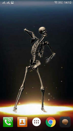 Rap Dancing Skeleton LWP स्क्रीनशॉट 5