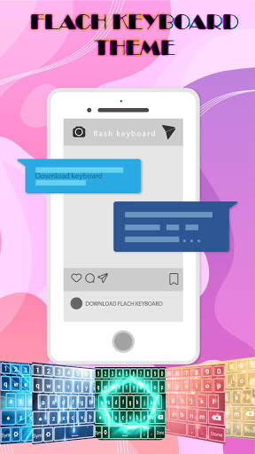 Flash Keyboard - Emoji & Theme скриншот 3
