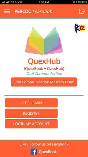 Oral Communication - QuexHub 1 تصوير الشاشة