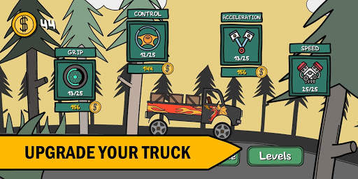 Hill Climb Trucker! screenshot 2