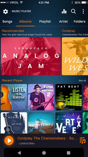 Music player screenshot 3