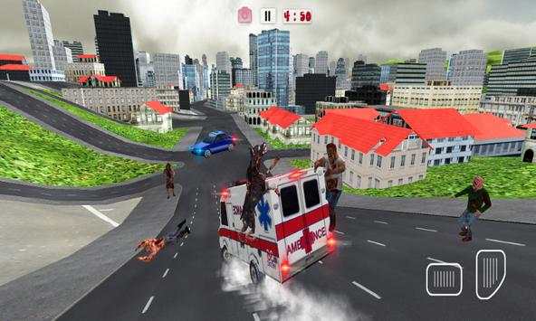 Ambulance Rescue Drive: Zombie screenshot 3