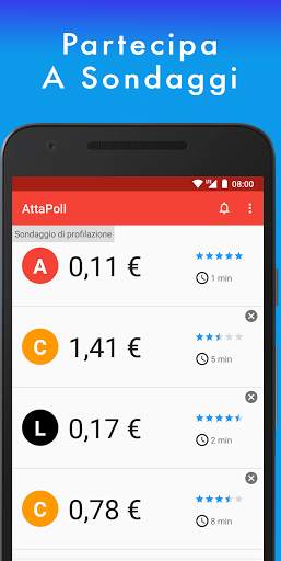 AttaPoll - Sondaggi retribuiti screenshot 1