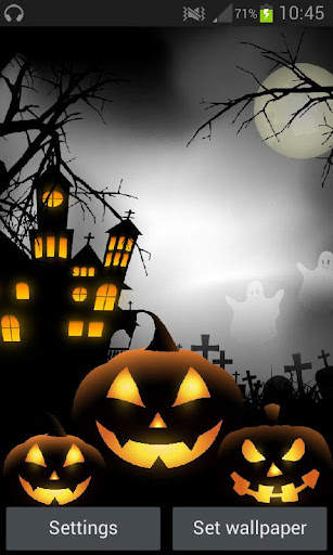 Spooky Halloween LiveWallpaper screenshot 2