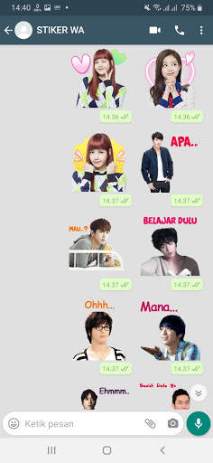 Sticker Wa OPPA Korea WAStickerApps screenshot 3