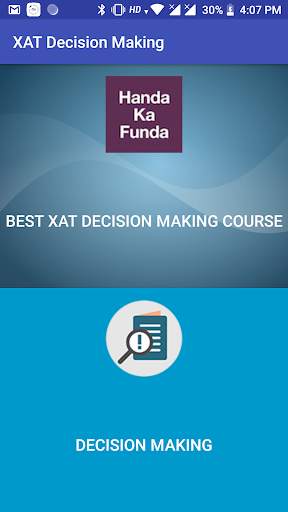 XAT Decision Making to prepare for XAT 2020 Exam screenshot 1