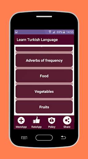 Learn Turkish Language screenshot 4