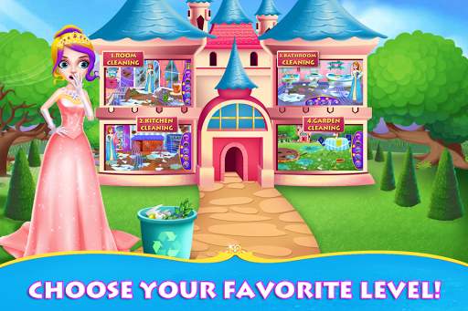 Princess Cleaning Haunted Castle screenshot 4