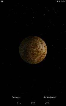 Solar System Live Wallpaper screenshot 5