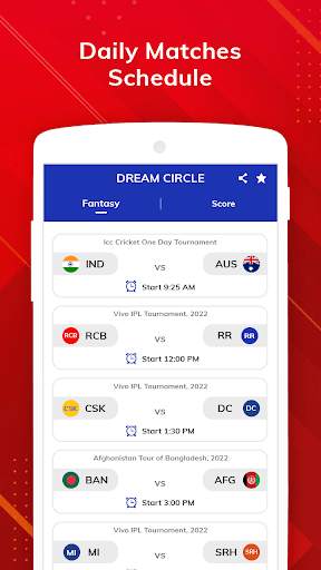 Dream Circle - Cricket team 11 screenshot 5