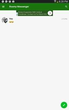 Roomy Messenger screenshot 4