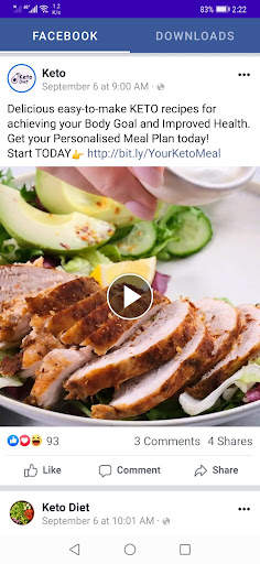 Fast Video Downloader For Facebook : Simple Saver. screenshot 3