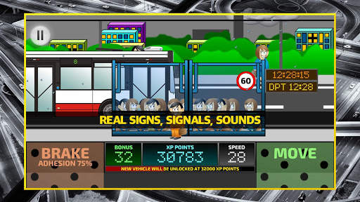 City Bus Driving Simulator 2D - coach driver sim screenshot 7