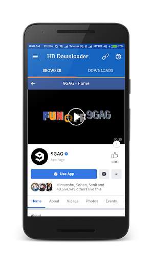 HD Video Downloader For Facebook screenshot 3