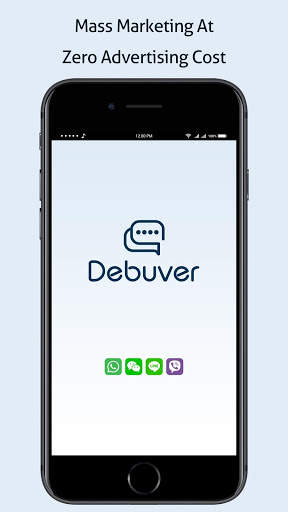 Debuver: WhatsApp, WeChat, Line & Viber Marketing screenshot 1