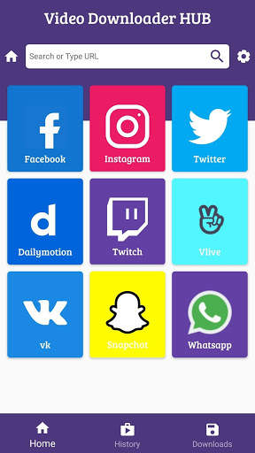 Video Downloader HUB screenshot 1