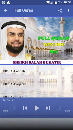 Salah Bukatir FULL Quran Offline screenshot 3