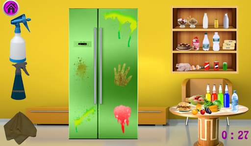 Freezer Cleaning Game for Girls screenshot 1