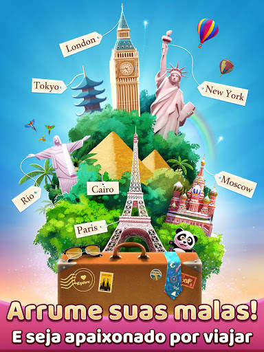 Travel Crush - Quebra-cabeças de 3 screenshot 15