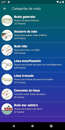 Fishing Knots - Nudos de pesca screenshot 3