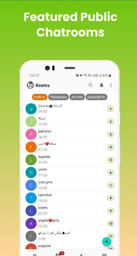 Migbuzz - Chat & Rooms screenshot 1