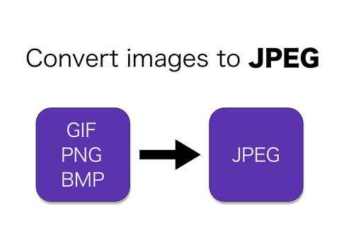 JPEG Converter:  Convert GIF/PNG/BMP to JPEG/JPG screenshot 1