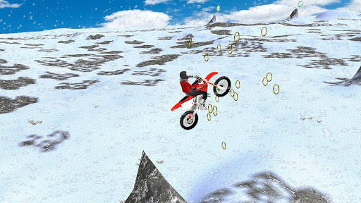 Motocross Racing: stunt winter screenshot 1