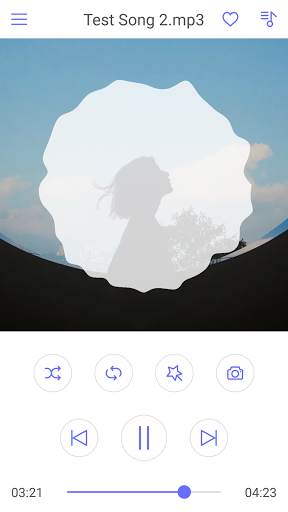 Easy Music Player (MP3 Audio Player & All Formats) 2 تصوير الشاشة