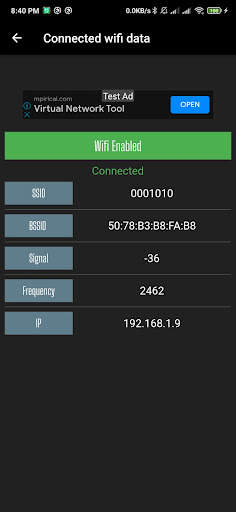 WiFi QR password Scanner screenshot 6