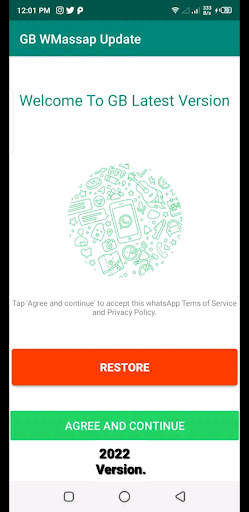 GB WMashapp Update Apk screenshot 1